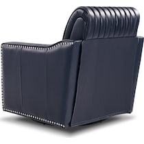 titus blue accent chair   