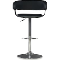 tonina black bar stool   