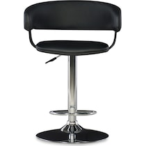 tonina black bar stool   