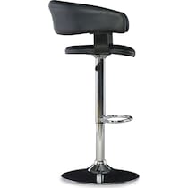 tonina black bar stool   