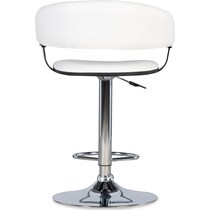 tonina white bar stool   