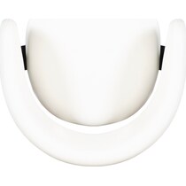 tonina white bar stool   