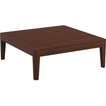 topsail dark brown ottoman   