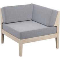 topsail light brown corner chair   