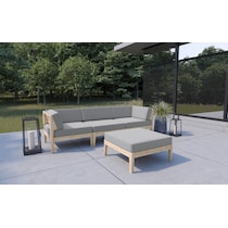 topsail natural outdoor sofa set   