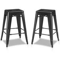 tori black  pack bar stools   