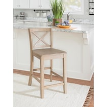 torino gray counter height stool   