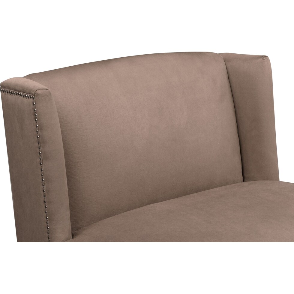 torrance light brown accent chair   