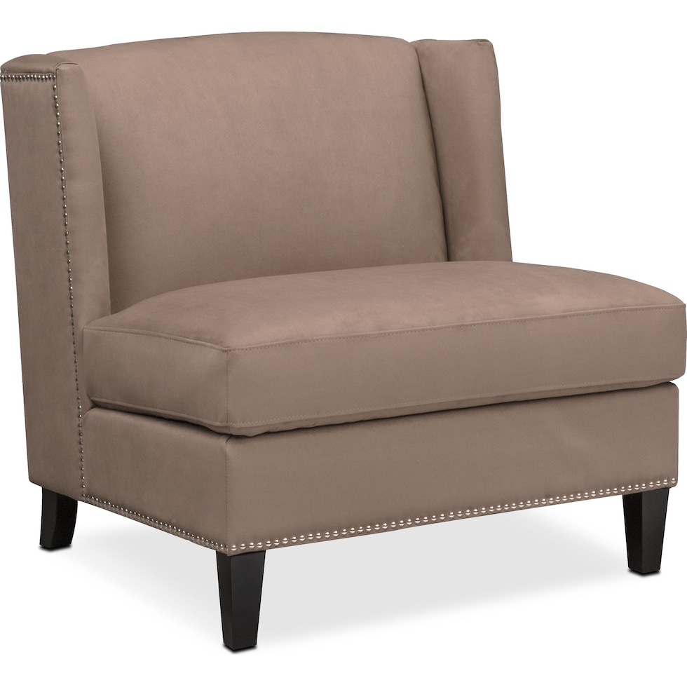 torrance light brown accent chair   