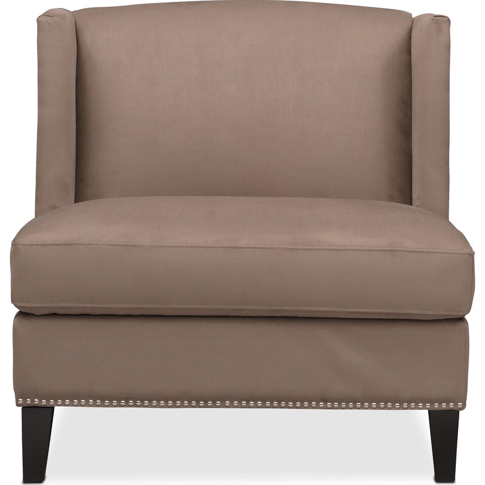 torrance light brown accent chair   