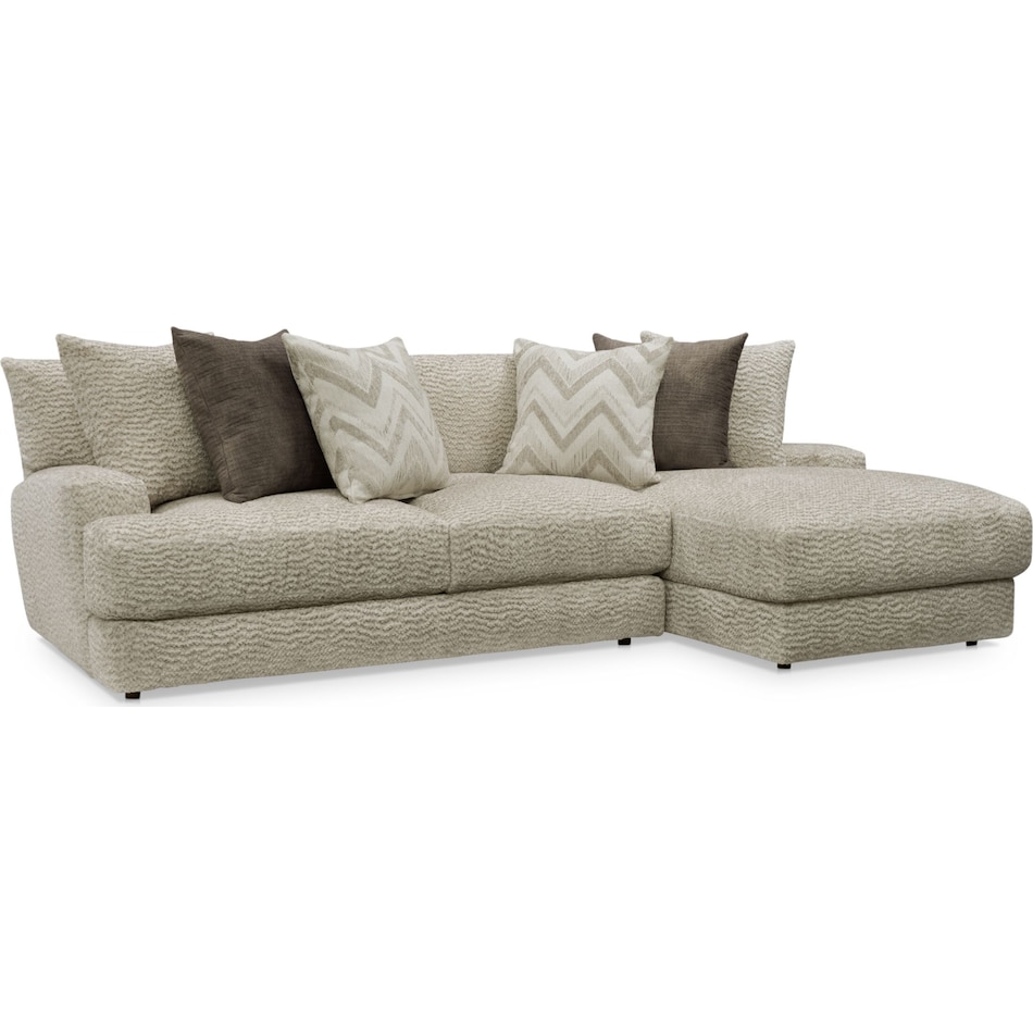 torrey ivory  pc sectional   