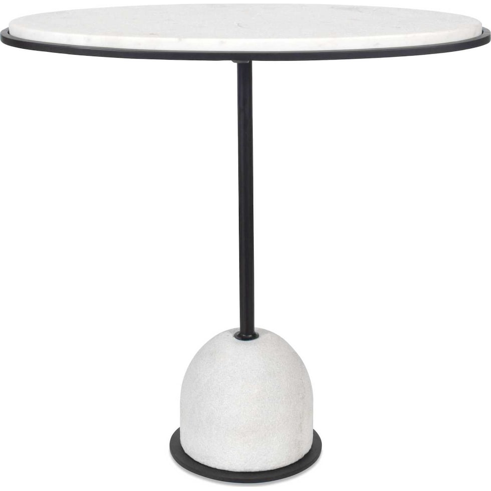 torro white side table   