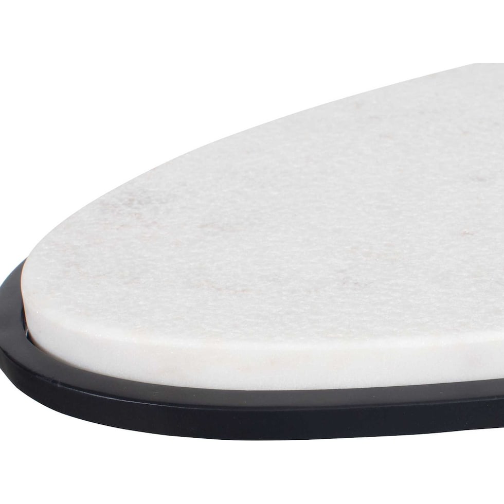 torro white side table   