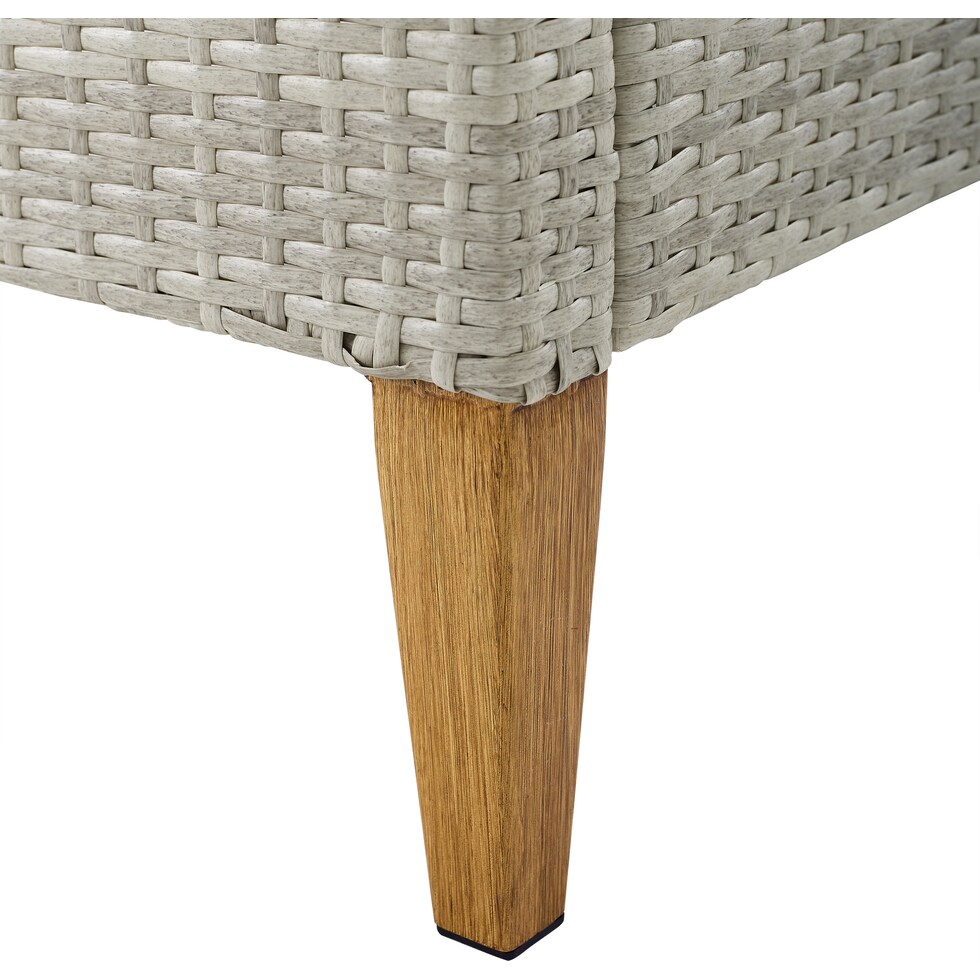 totten key gray outdoor chair set   