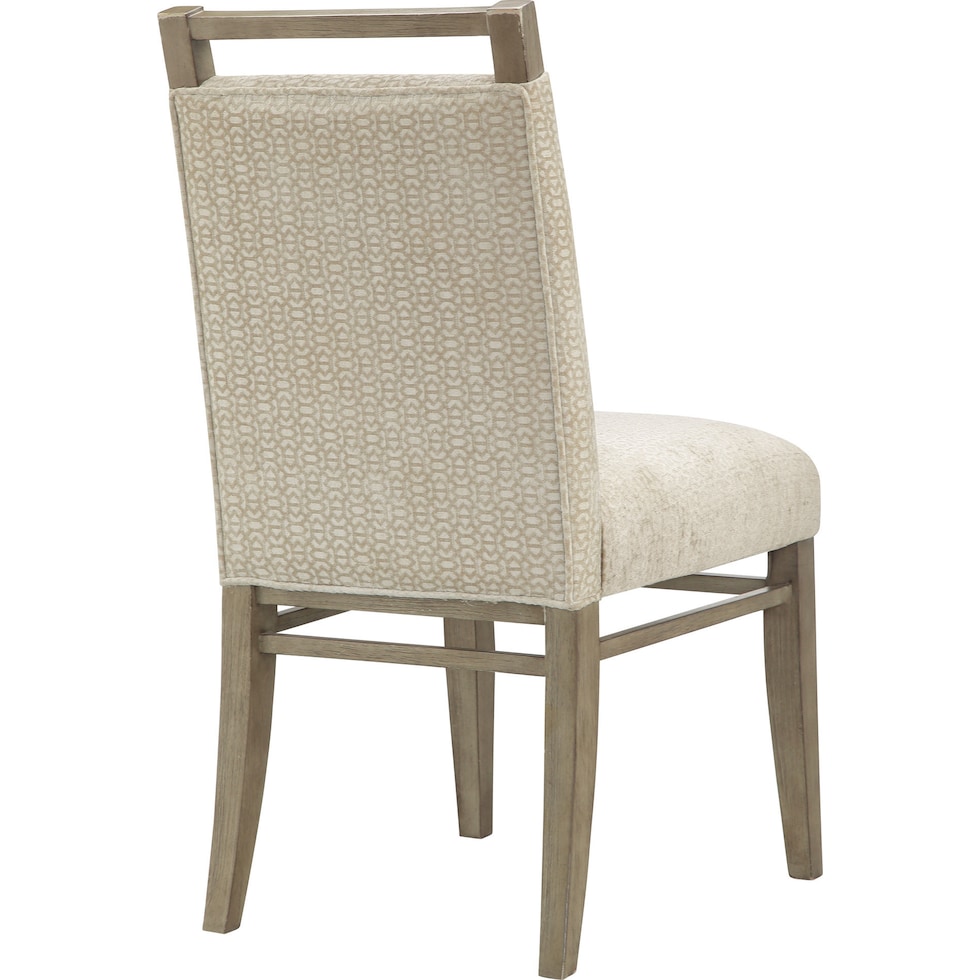 townes white dining chair   