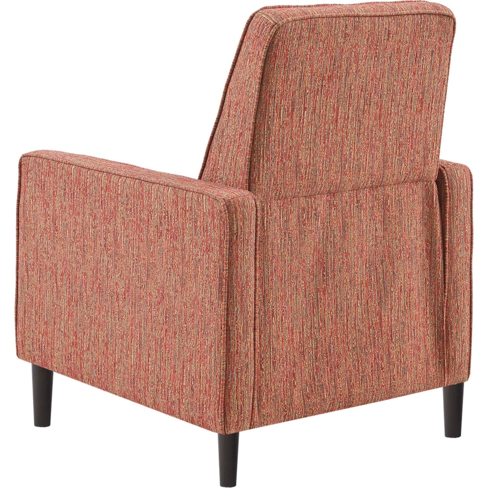 townsend red manual recliner   