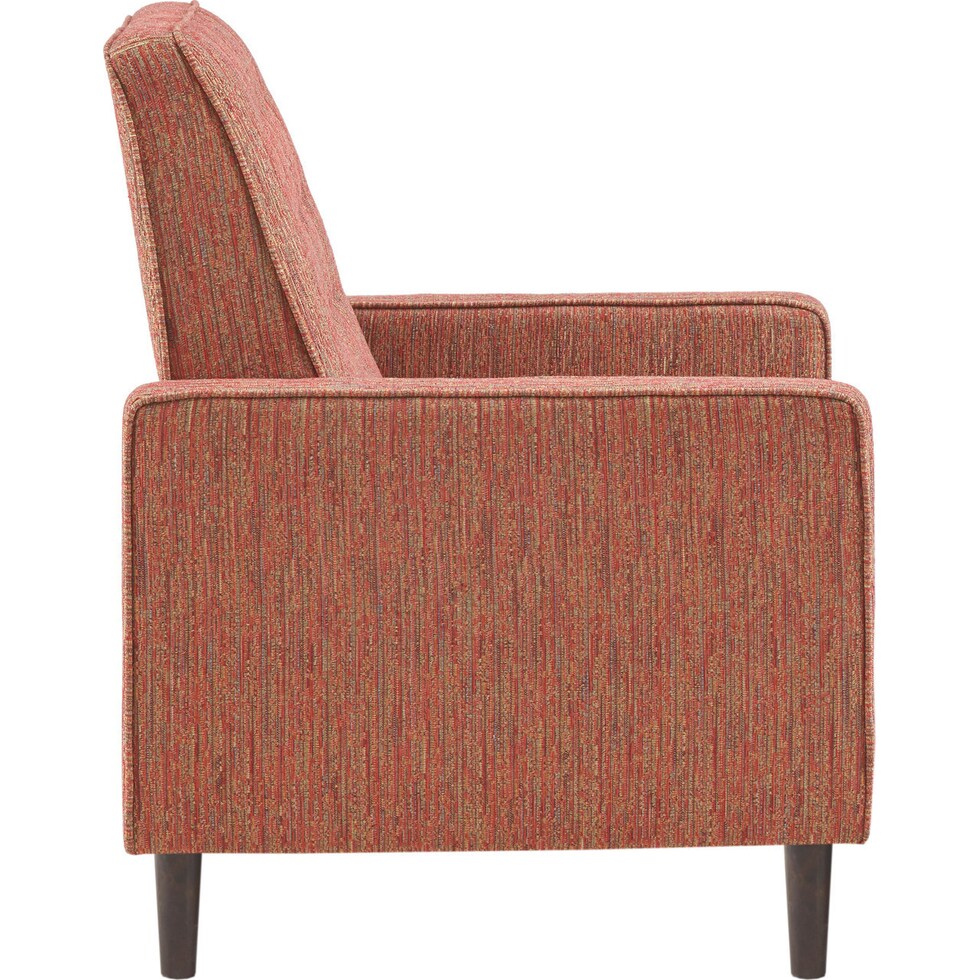 townsend red manual recliner   