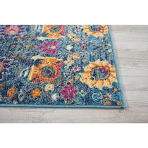 tralee blue area rug  x    