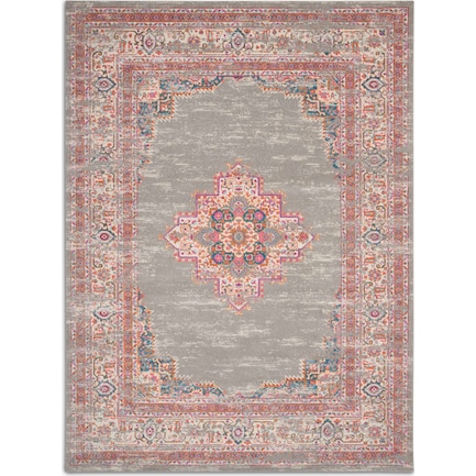 Tralee 5' x 7' Area Rug - Gray
