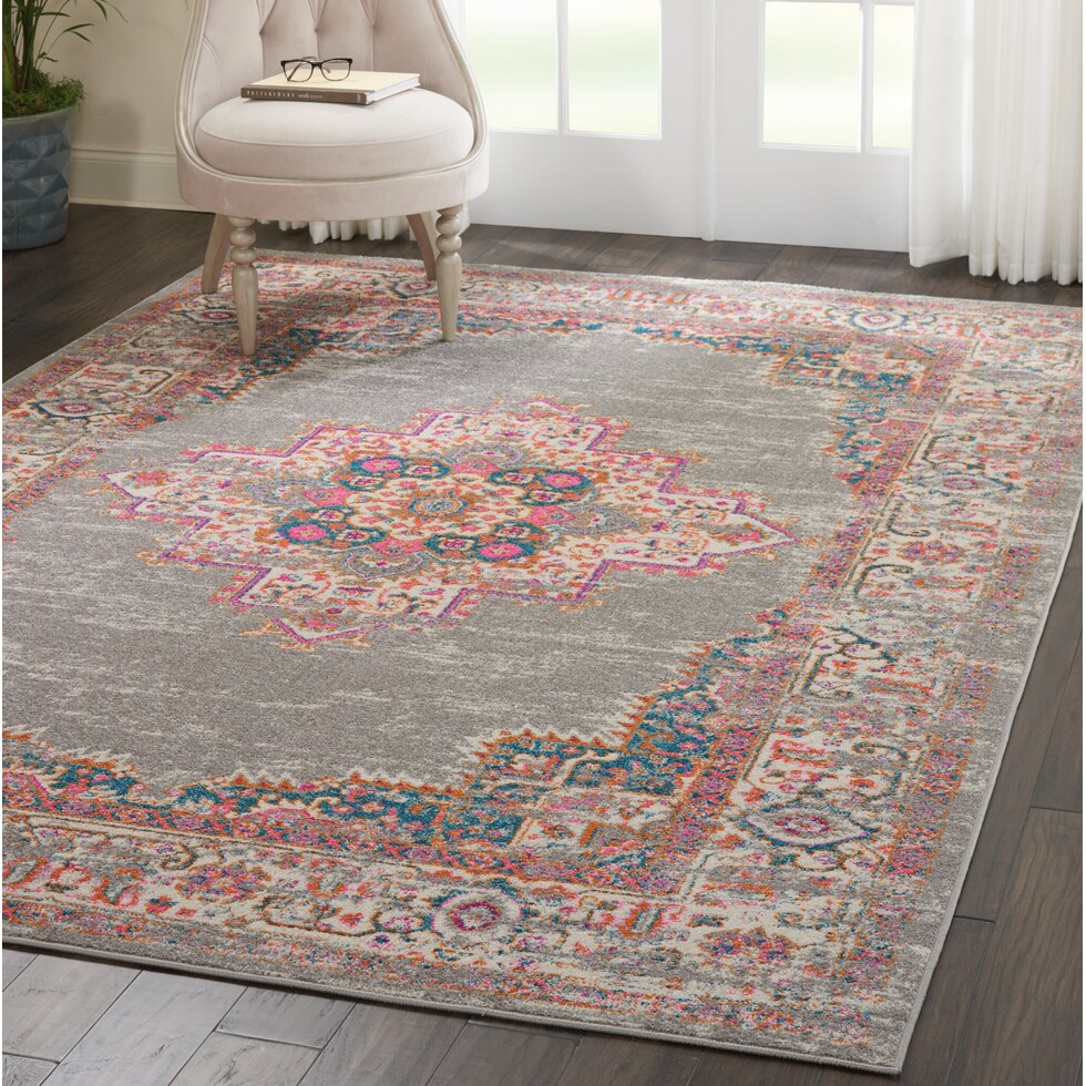 tralee gray area rug  x    