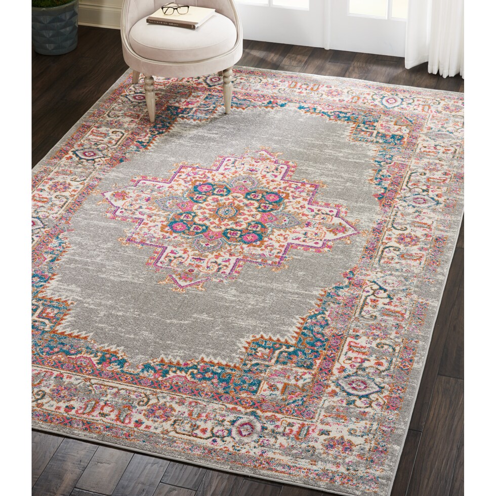 tralee gray area rug  x    
