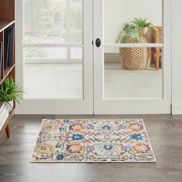 Tralee Area Rug - Ivory Multicolor