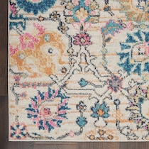 tralee ivory multicolor area rug  x    