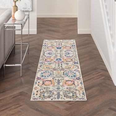 Tralee Area Rug - Ivory Multicolor