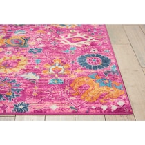 tralee pink area rug  x    
