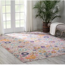 tralee silver area rug  x    