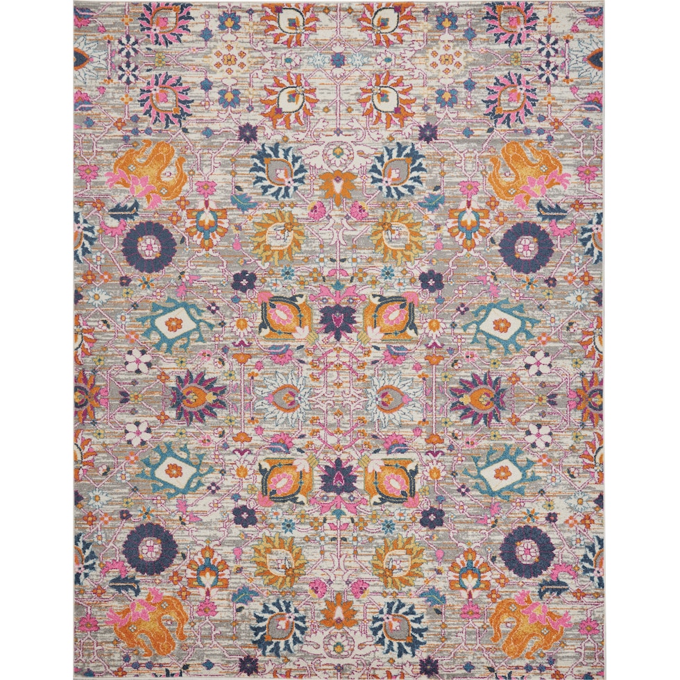 tralee silver area rug  x    