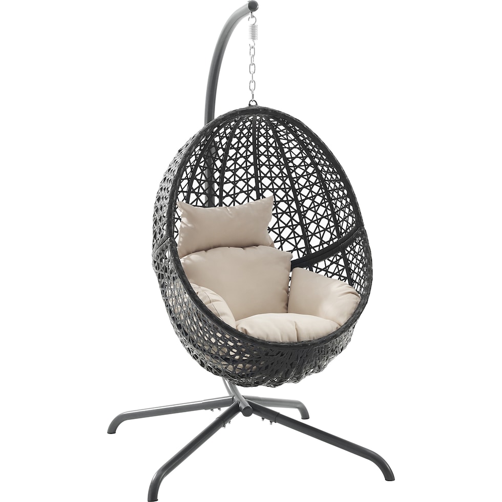 travere dark brown outdoor chair   