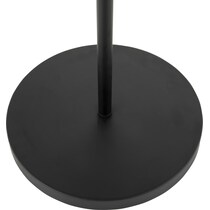 trellis black brass floor lamp   