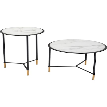 Trelly Set Of 2 Coffee Tables