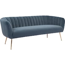 trent blue sofa   