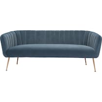 trent blue sofa   