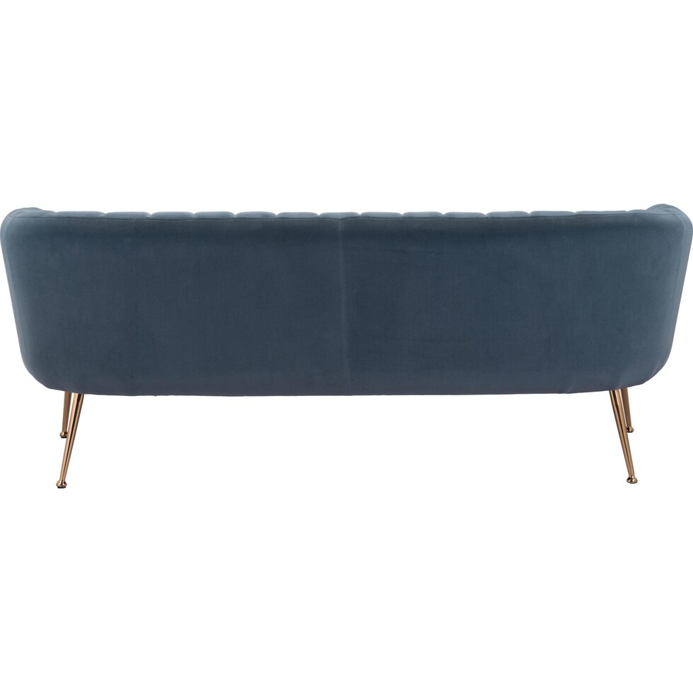 trent blue sofa   