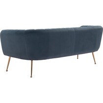 trent blue sofa   