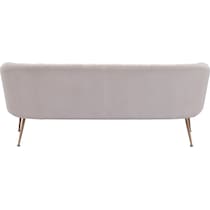 trent white sofa   