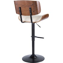 treyvon white bar stool   