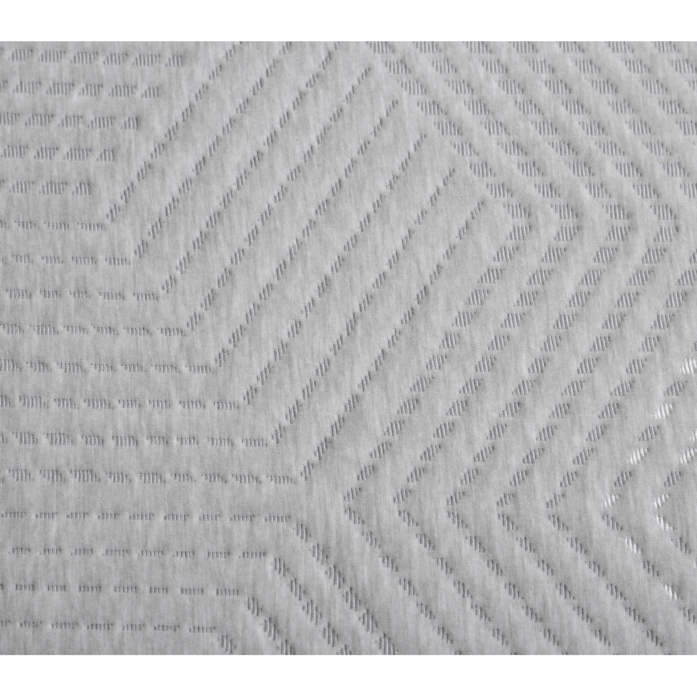 tri fold gray queen mattress topper   