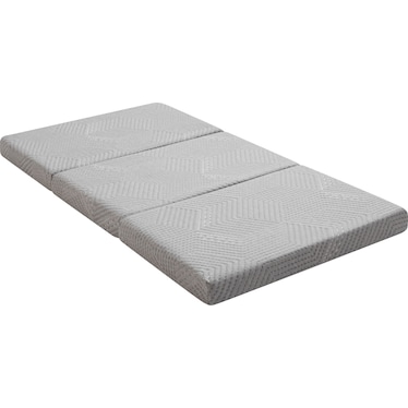 Tri-Fold Memory Foam 4"  Mattress Topper
