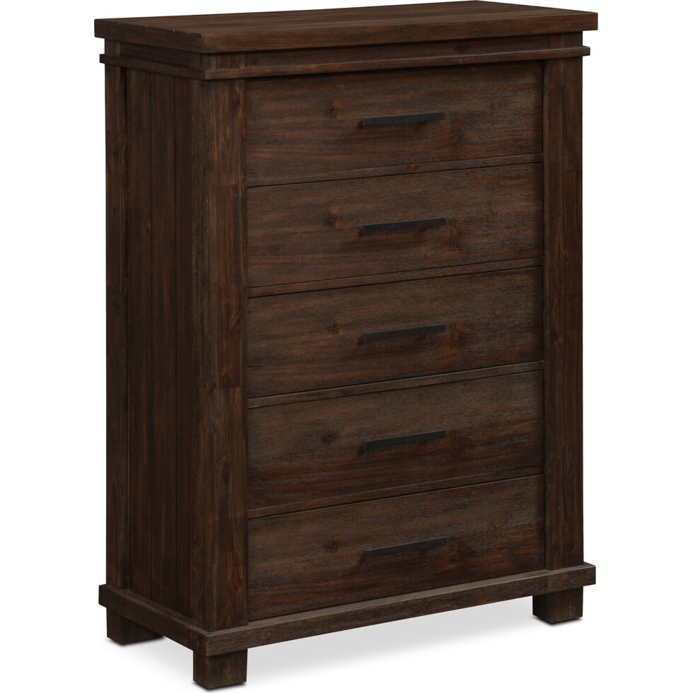 tribeca bedroom dark brown chest   