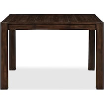 tribeca ch dining dark brown counter height table   