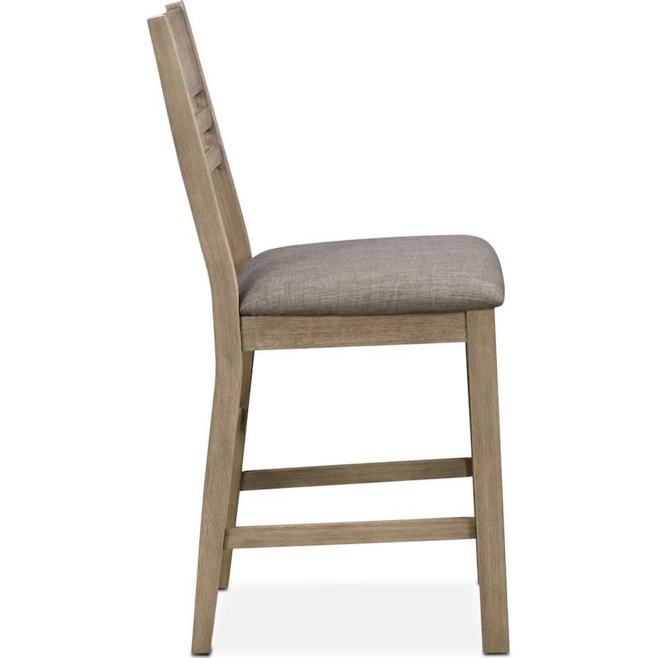 tribeca ch dining gray counter height chair   
