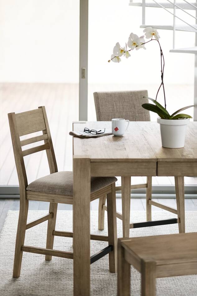 Tribeca CounterHeight Table Gray American Signature Furniture