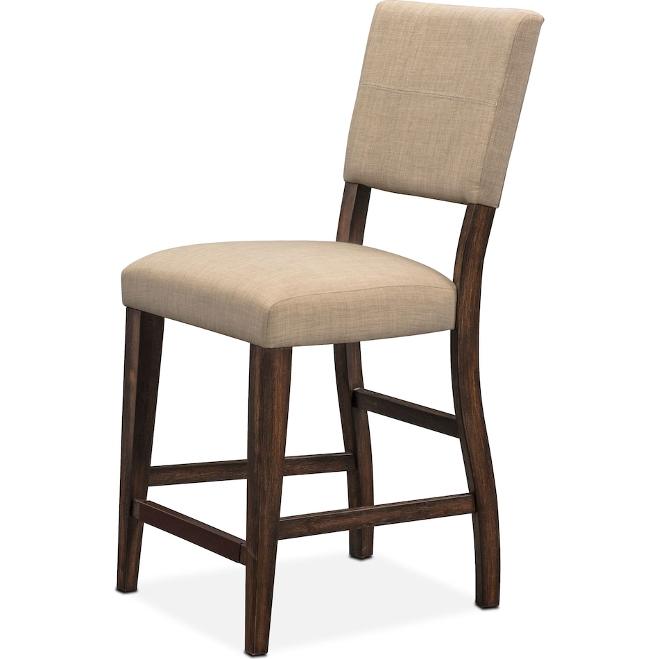 tribeca ch dining tobacco counter height chair   