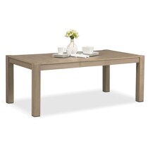 tribeca dining gray dining table   