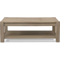 tribeca occasional gray coffee table   