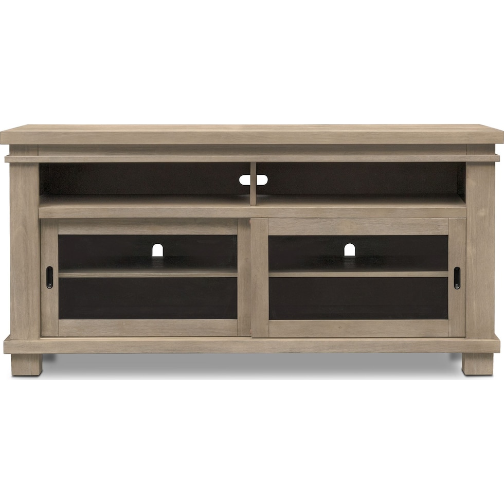 tribeca occasional gray tv stand   